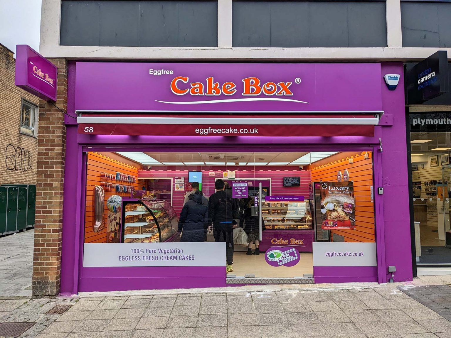 egg free cake box discount code nhs